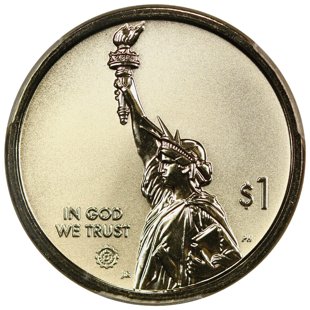 2019-S $1 Amer. Innovation PCGS PR69 (GA Trustees' Garden, Rev Proof, First Stri