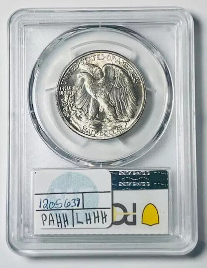 1944 S Walking Liberty Half Dollar PCGS MS-66+ Plus