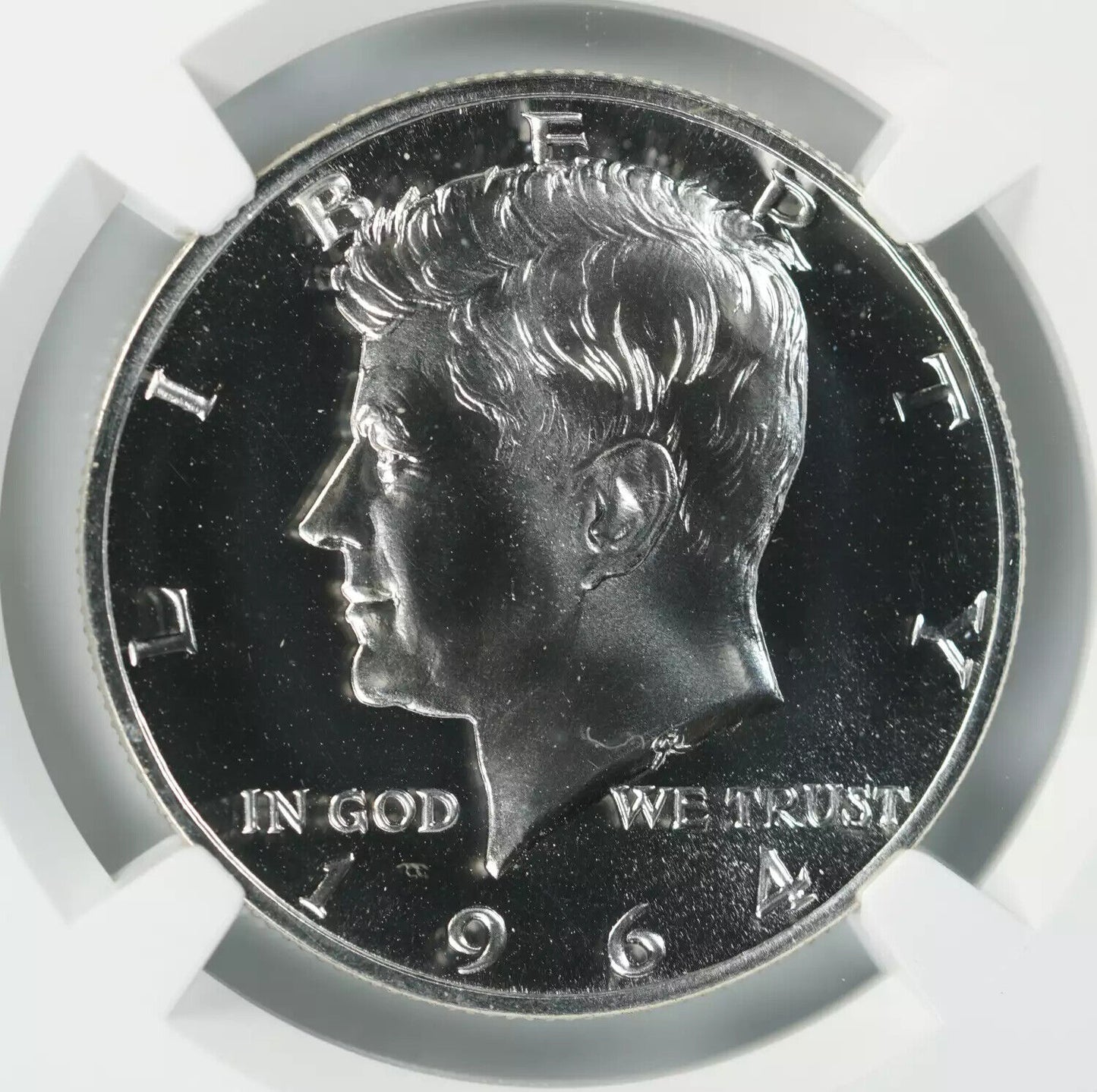 1964 PROOF KENNEDY HALF DOLLAR 50C NGC CERTIFIED PF 69 ACCENT HAIR (012)