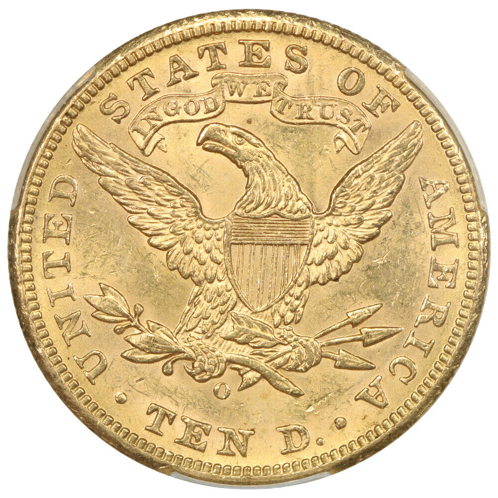 1895-O $10 PCGS MS63 - Liberty Head $10