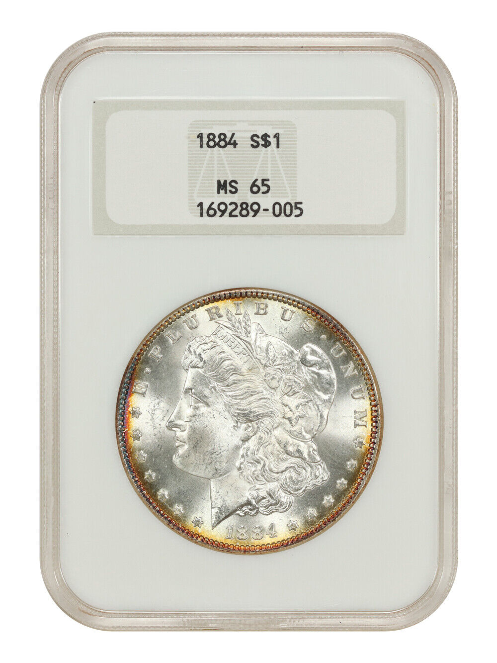 1884 $1 NGC MS65 - Morgan Dollar