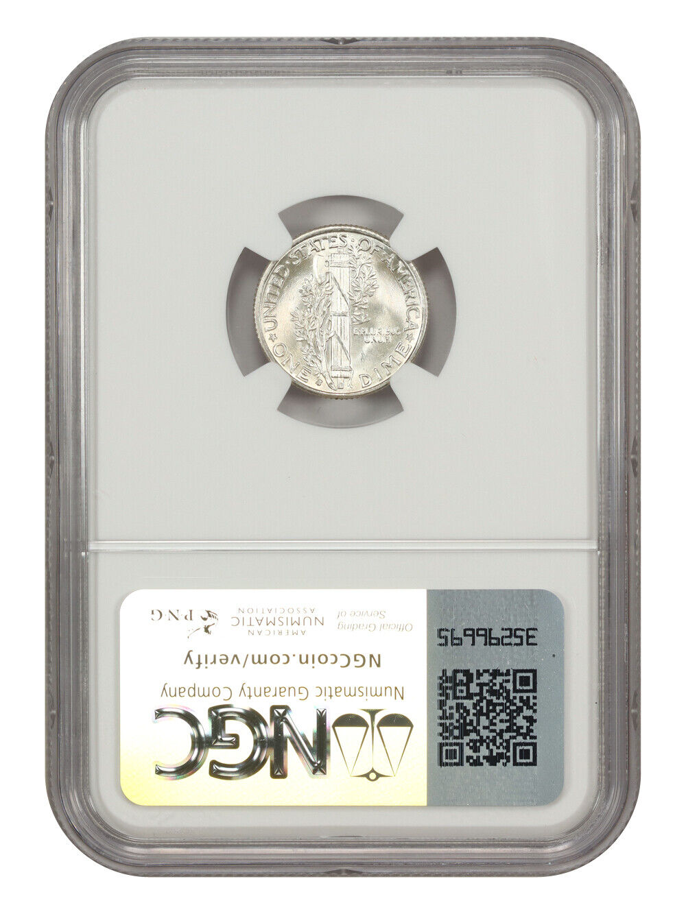 1936-S 10C NGC MS67FB - Mercury Dime