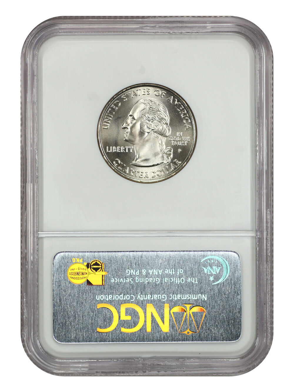 2006-P 25C South Dakota NGC SP69 (Satin Finish) - Washington 50 States Quarters