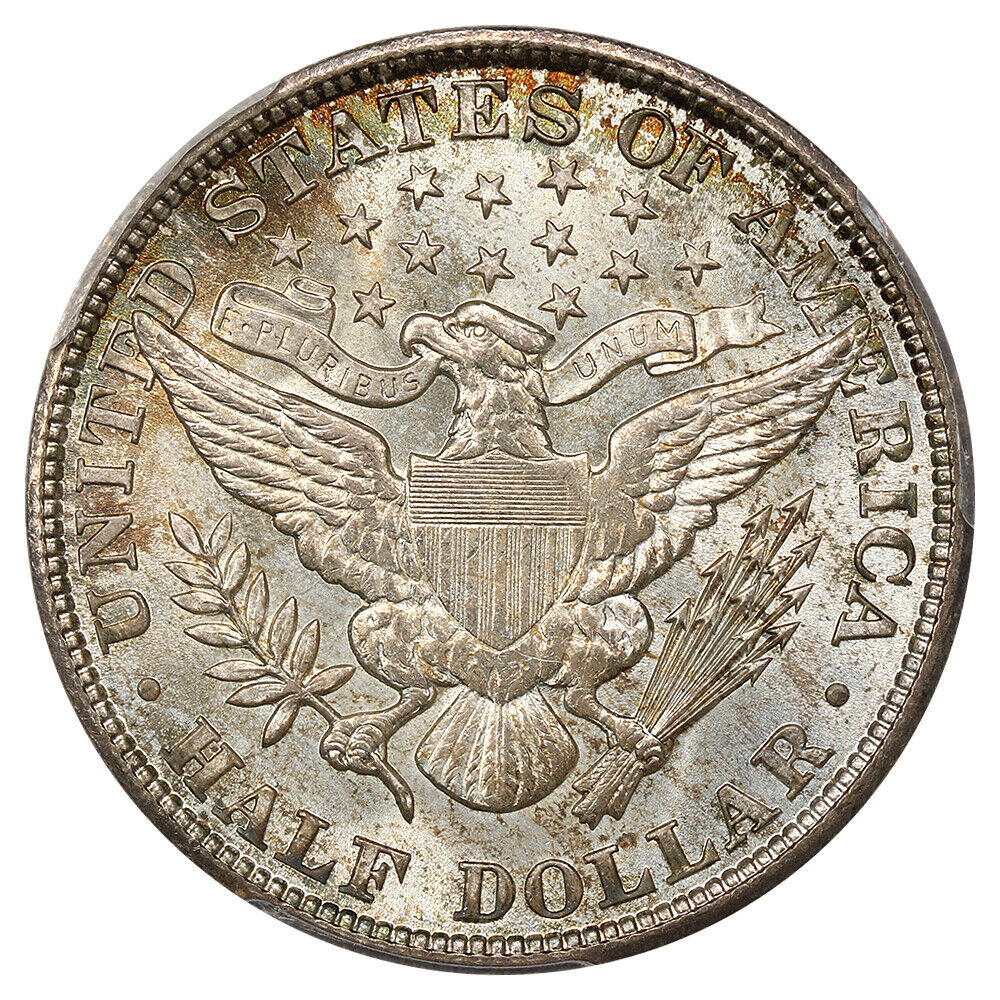 1902 50c PCGS/CAC MS66+ ex: D.L. Hansen