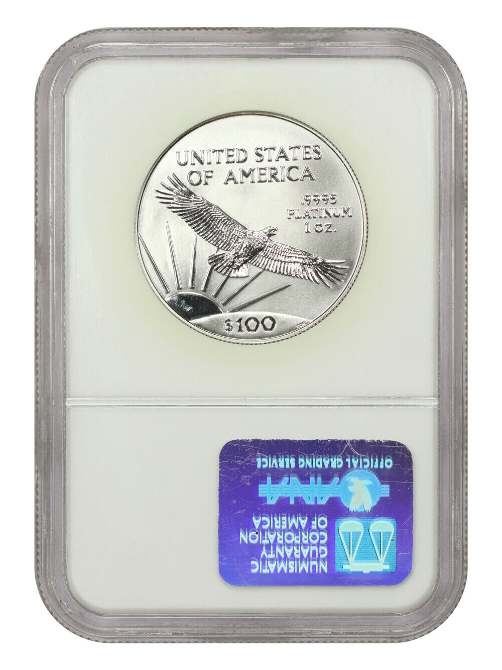 2003 Platinum Eagle $100 NGC MS69