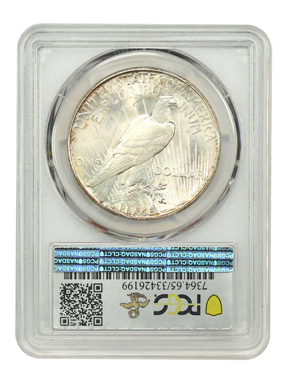 1924-S $1 PCGS MS65 ex: D.L. Hansen