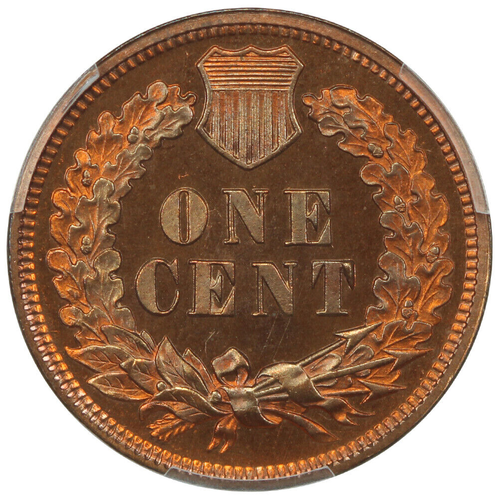 1875 1C PCGS PR65RD