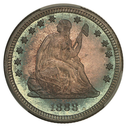 1888 25C CACG PR67CAM ex: D.L. Hansen - Liberty Seated Quarter