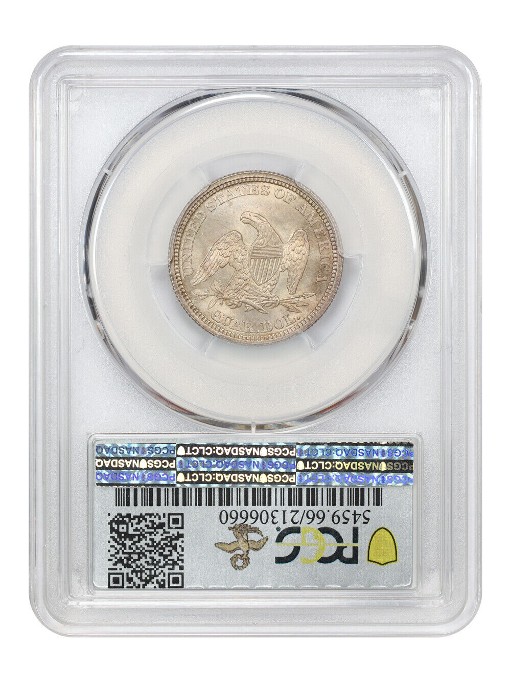 1864 25C PCGS MS66 ex: D.L. Hansen