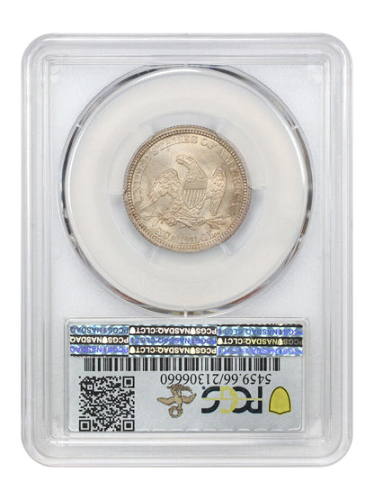 1864 25C PCGS MS66 ex: D.L. Hansen