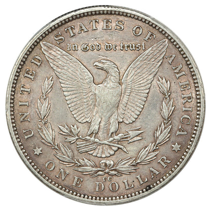 1891-CC $1 PCGS AU53 - Morgan Dollar - Scarce Date