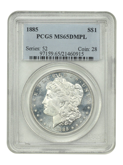 1885 $1 PCGS MS65DMPL - Morgan Dollar