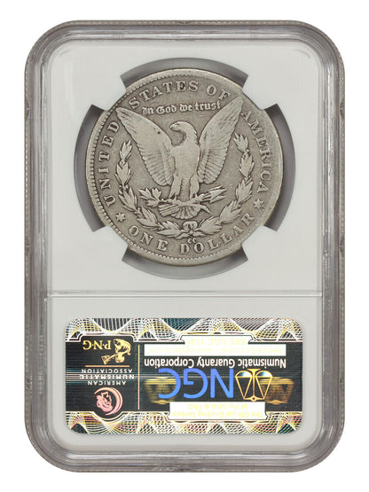 1889-CC $1 NGC VG08 - Morgan Dollar - Key Date CC-Mint Morgan