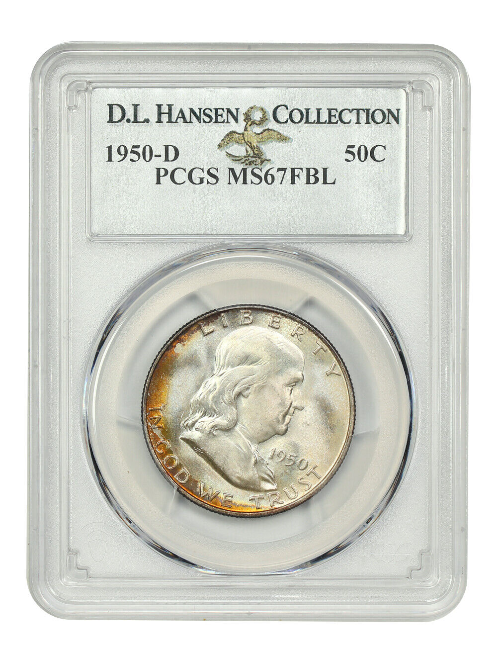 1950-D 50C PCGS MS67FBL