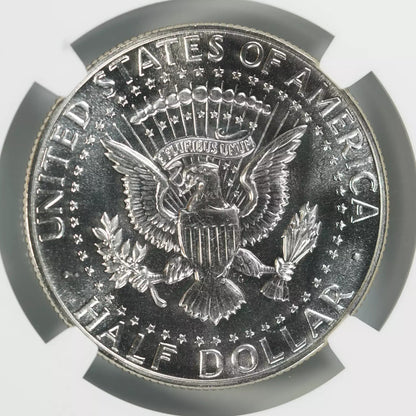 1966 SMS KENNEDY HALF DOLLAR 50C NGC CERTIFIED MS 69 MINT STATE UNC (004)