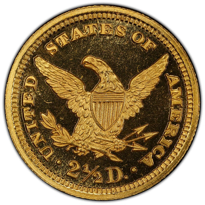 1897 $2.50 Liberty Head Quarter Eagle PCGS PR66DCAM (CAC)