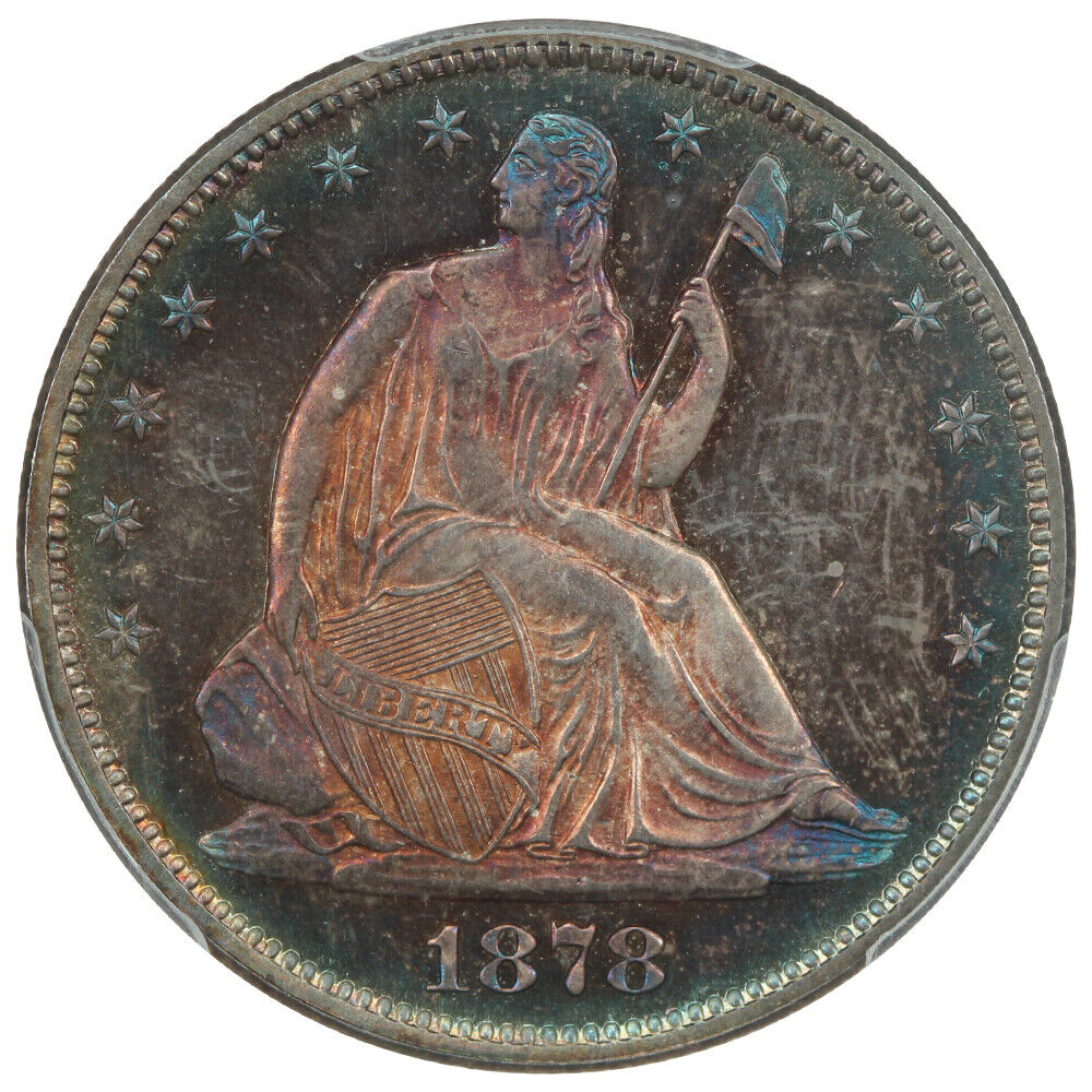 1878 50C PCGS PR67 ex: D.L. Hansen/Chrismor