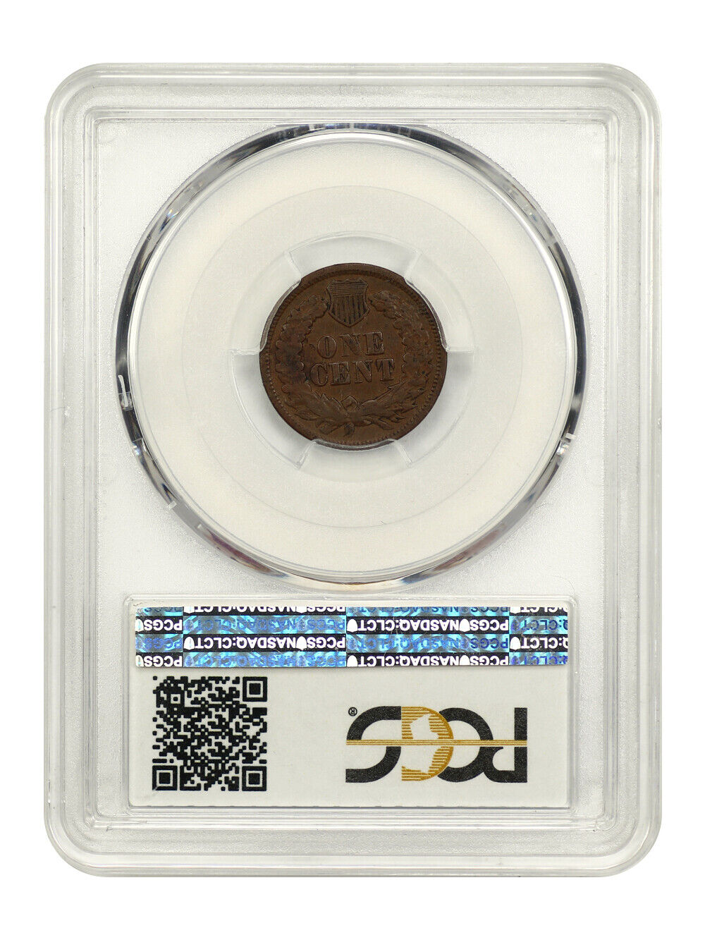 1864 1C PCGS VF30 (L On Ribbon, RPD, FS-2302, S-3)