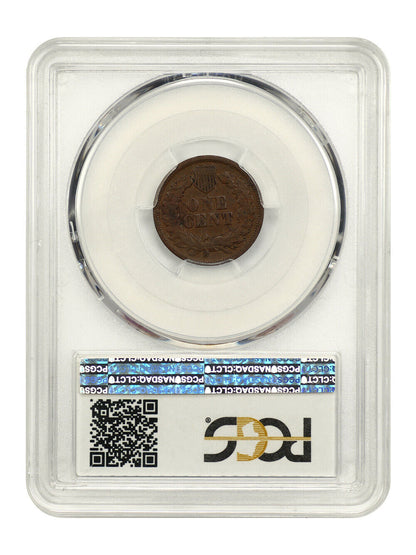 1864 1C PCGS VF30 (L On Ribbon, RPD, FS-2302, S-3)