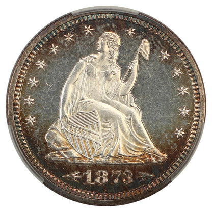 1873 25C CACG PR64CAM (Arrows) ex: D.L. Hansen - Liberty Seated Quarter