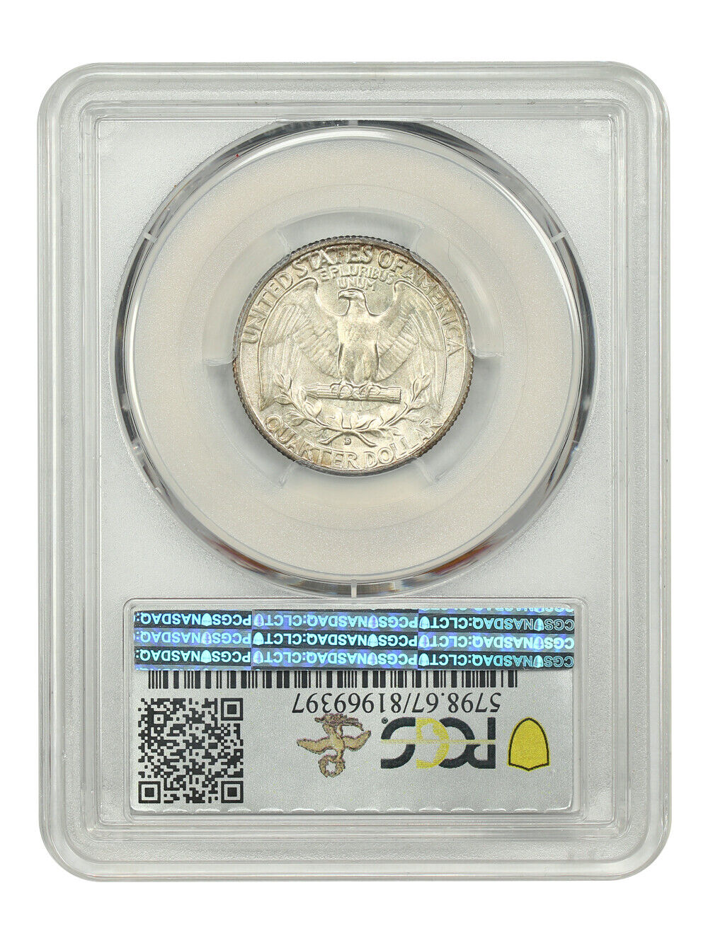 1935-D 25C PCGS MS67 ex: D.L. Hansen - Washington Quarter - Smei-Key Date