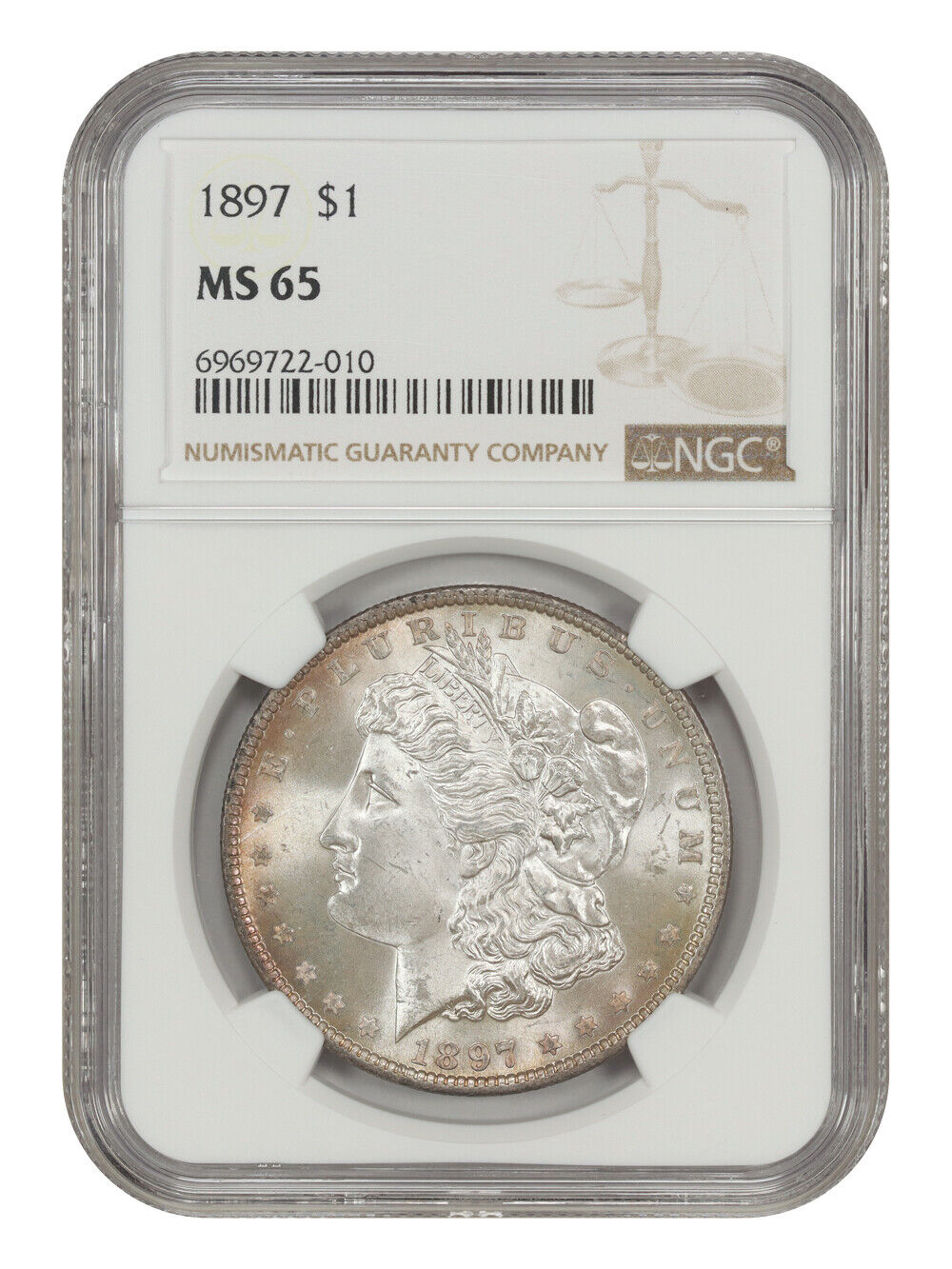 1897 $1 NGC MS65 - Morgan Dollar