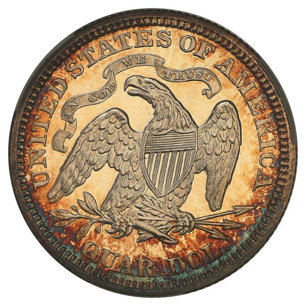 1873 25C CACG PR64CAM (Arrows) ex: D.L. Hansen - Liberty Seated Quarter