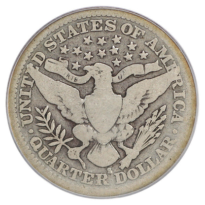 1913-S 25C PCGS G06 - Barber Quarter - Famous Key Date