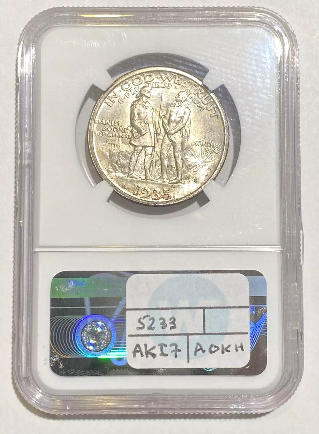 1935 D Boone NGC MS-67+