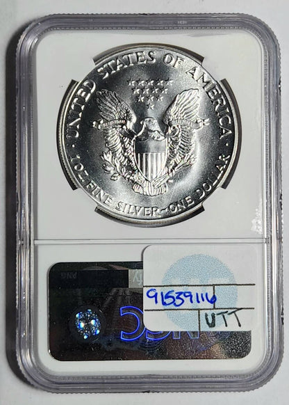 1987 S Silver Eagles NGC MS-70