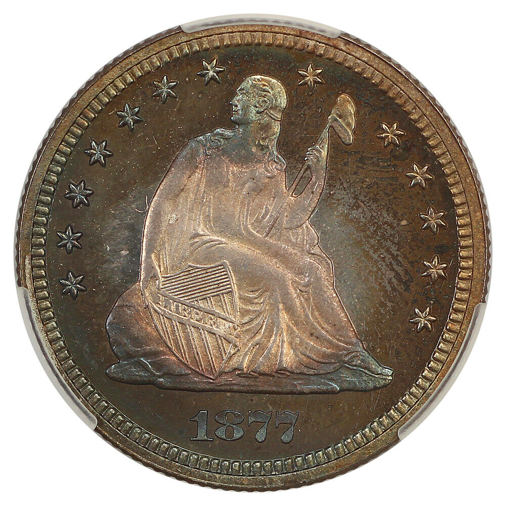 1877 25C CACG PR67CAM ex: D.L. Hansen/Bruce Scher - Liberty Seated Quarter