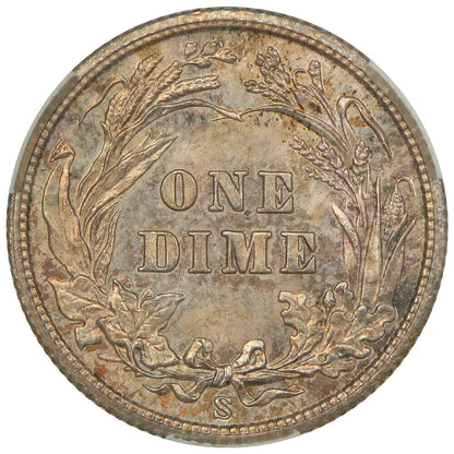 1903-S 10C CACG MS65 ex: D.L. Hansen - Barber Dime