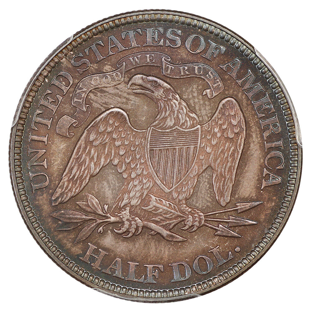 1875 50C PCGS PR66 ex: D.L. Hansen/Chrismor