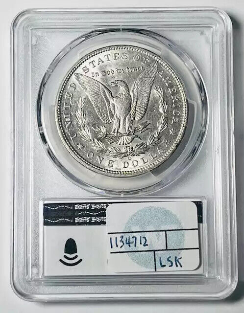 1896 O Morgan Silver Dollar PCGS AU-55