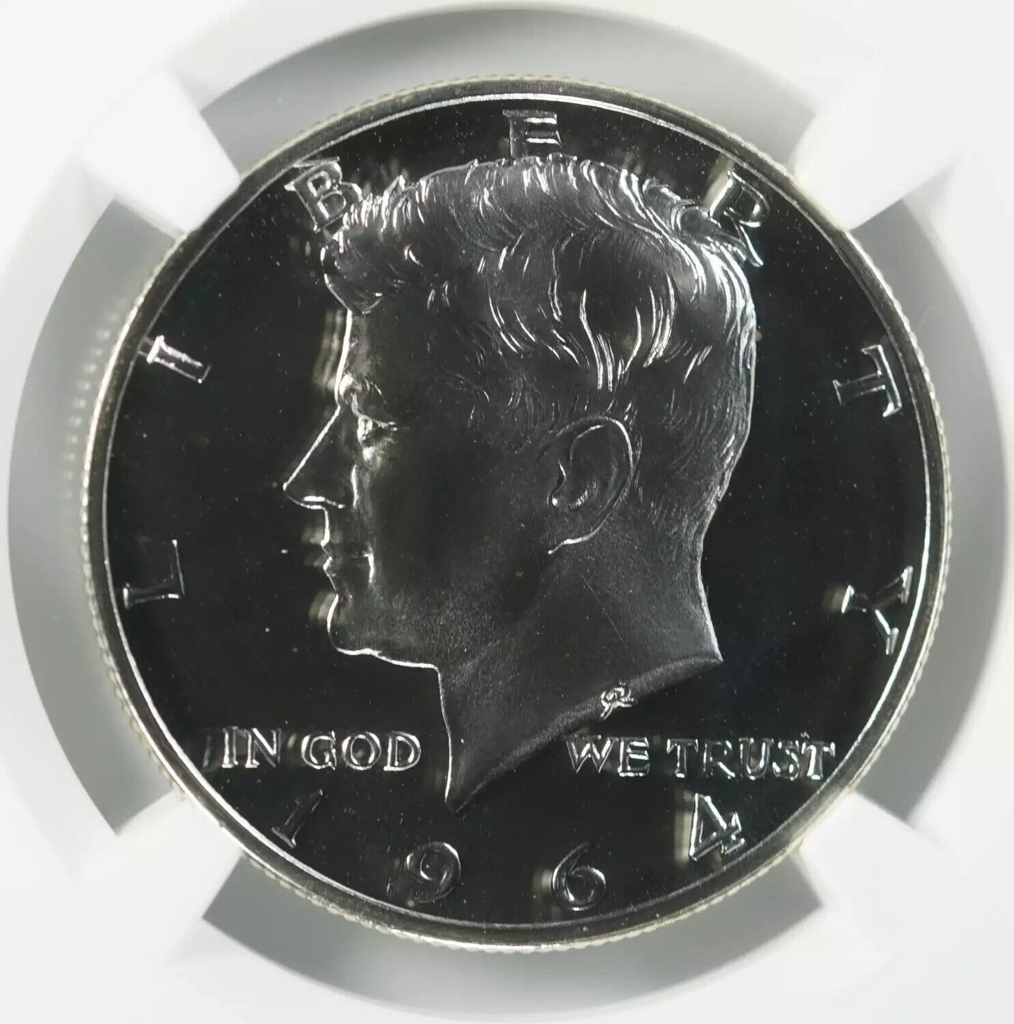 1964 PROOF KENNEDY HALF DOLLAR 50C NGC CERTIFIED PF 69 ACCENT HAIR (004)