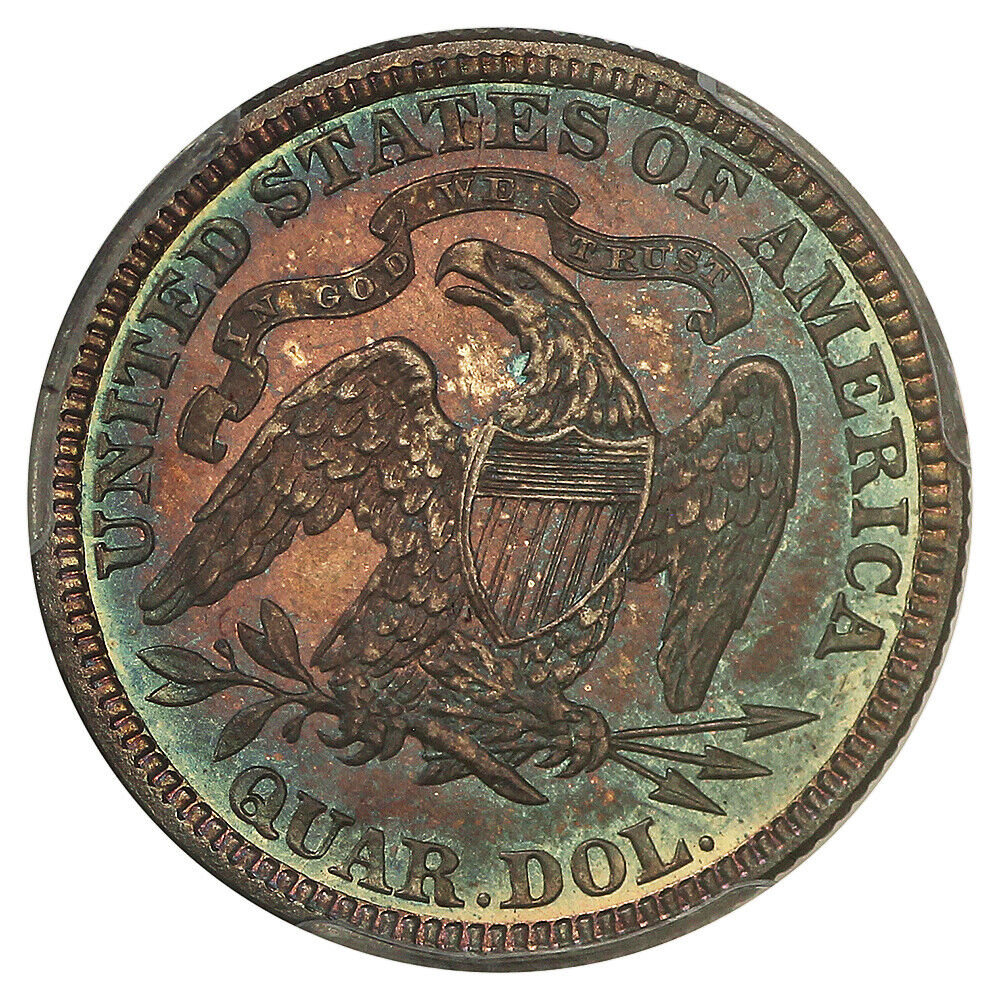 1887 25C PCGS PR67 ex: D.L. Hansen