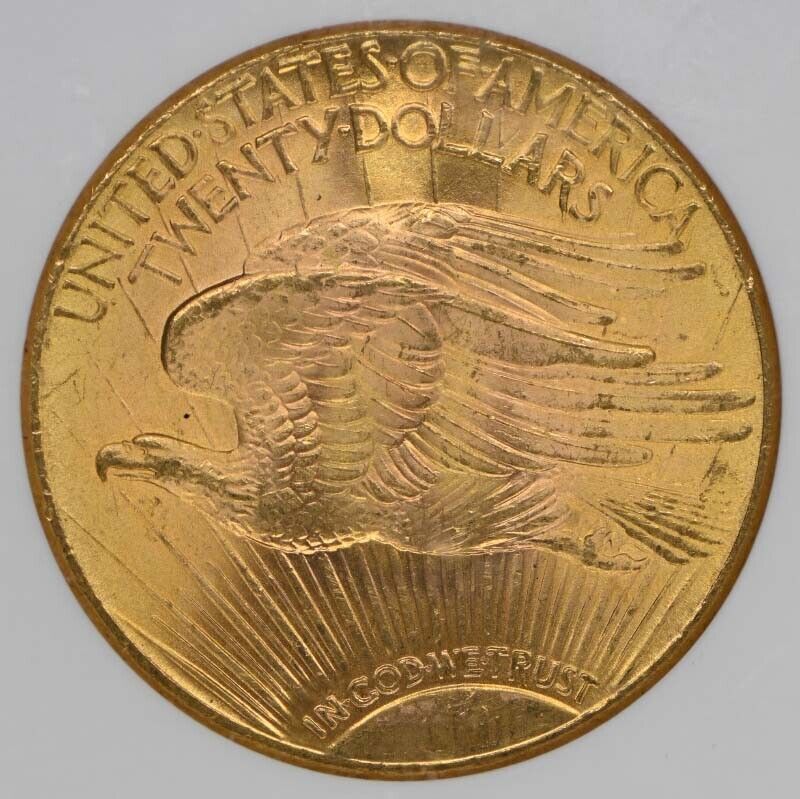 1927 Saint-Gaudens $20 NGC MS65