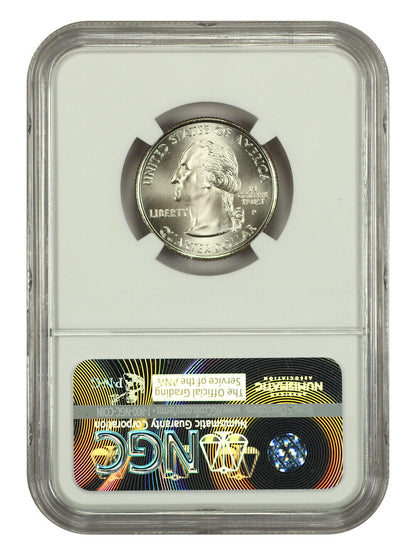 2008-P 25C Hawaii NGC SP68 (Satin Finish) - Washington 50 States Quarters