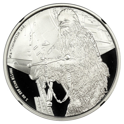 Niue: 2017 Star Wars Chewbacca $2 NGC Proof 69 UCAM (One of First 1500 Struck)