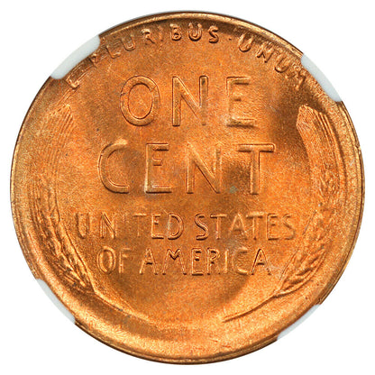 1947-S 1c NGC MS67 RD