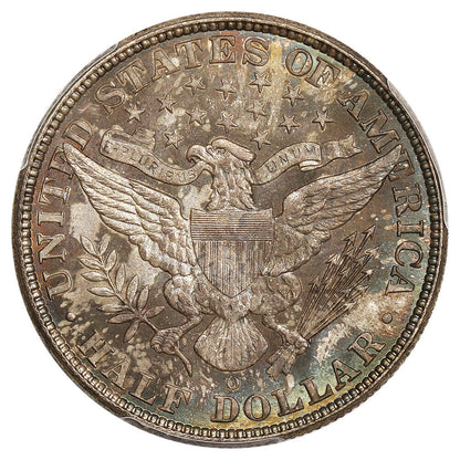 1908-O 50c PCGS MS67 ex: D.L. Hansen