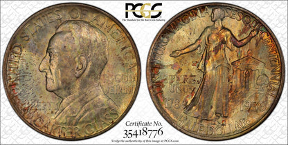 1936 P Classic Commemorative Lynchburg, Virginia PCGS MS-67 CAC