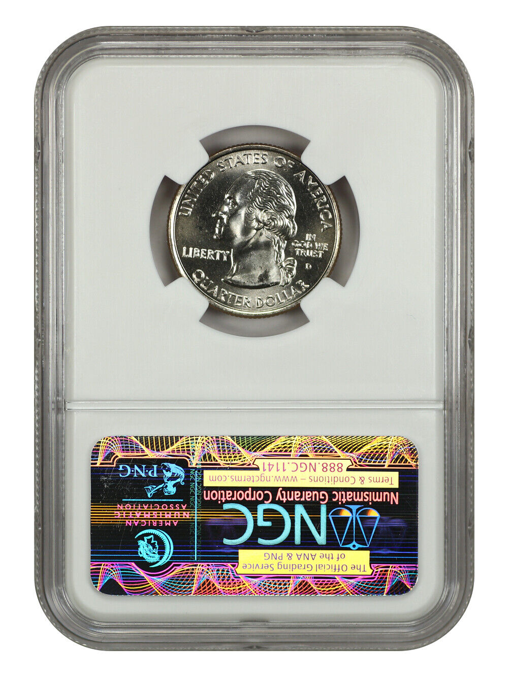 2006-D 25C South Dakota NGC MS68 - Washington 50 States Quarters