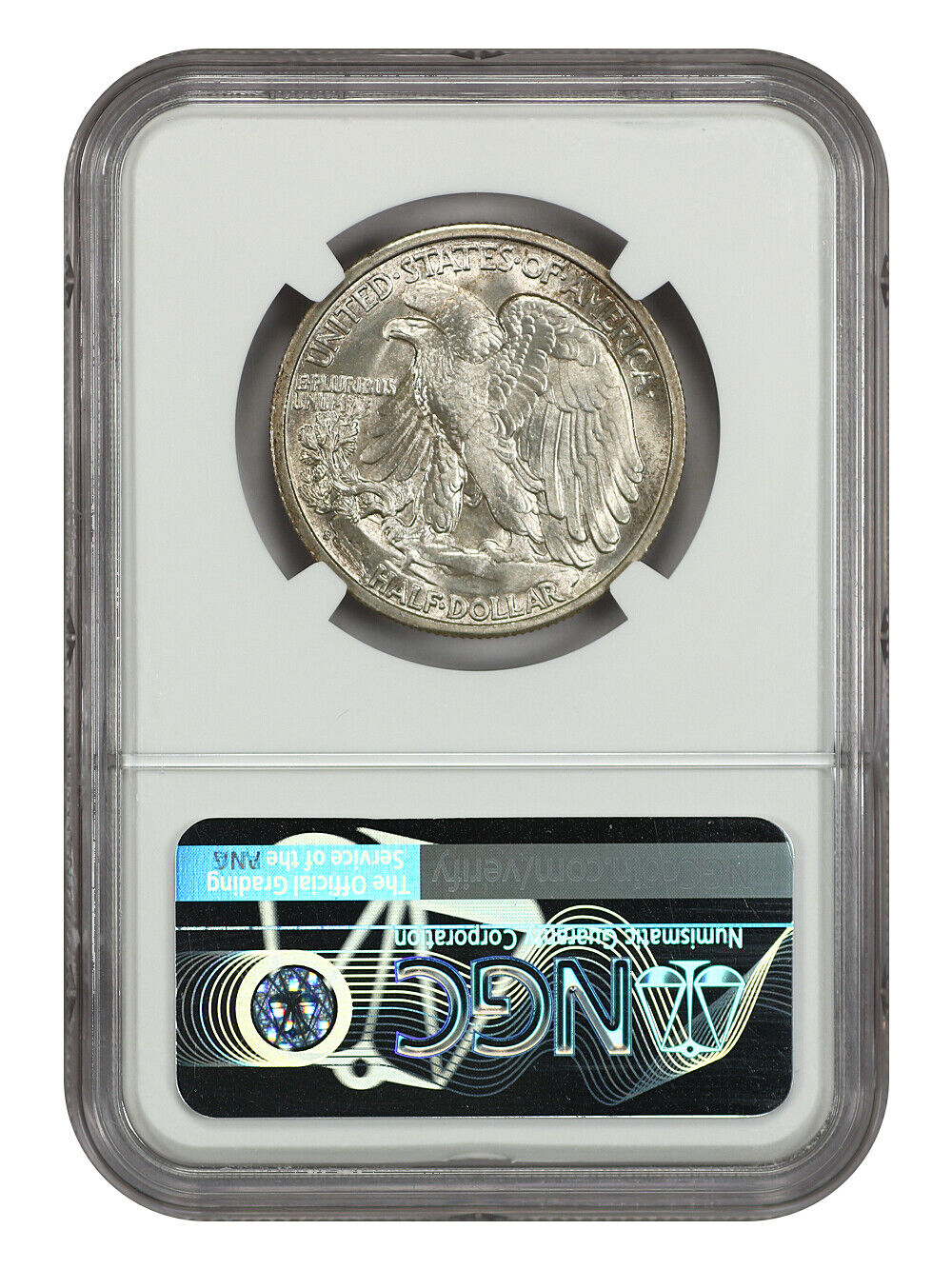 1943-S 50C NGC MS65+ - Walking Liberty Half Dollar