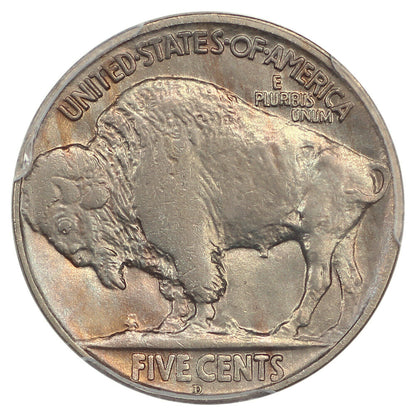 1918-D 5C PCGS MS64 - Buffalo Nickel