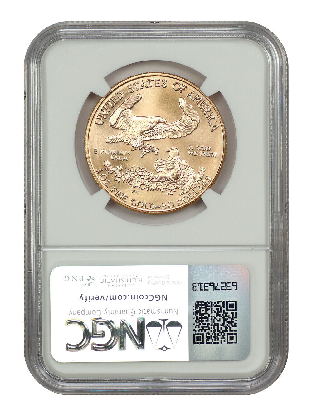 1998 $50 Gold Eagle NGC MS70 - $50 Gold Eagles