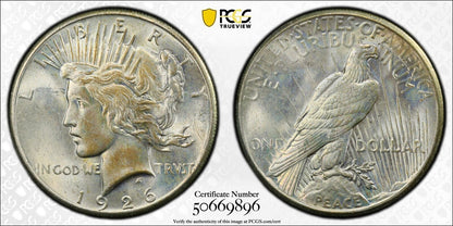 1926 P Peace Dollar PCGS MS-64