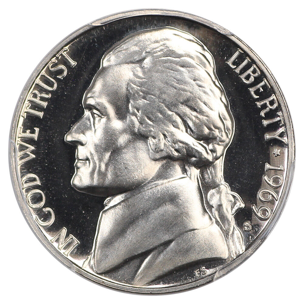 1969-S 5C PCGS PR69CAM - Jefferson Nickel