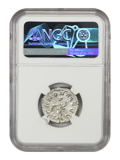 Ancient Roman: Philip I (AD 244-249) AR Double-Denarius NGC MS