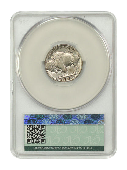 1934 5C CACG AU58 - Buffalo Nickel